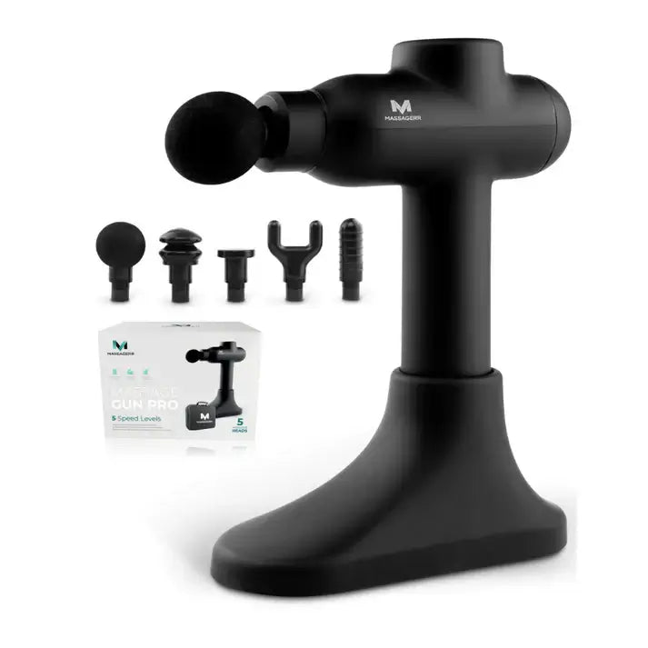 Massagerr® Massage Gun PRO - Massage Apparaat Professioneel – Incl. Standaard en Koffer