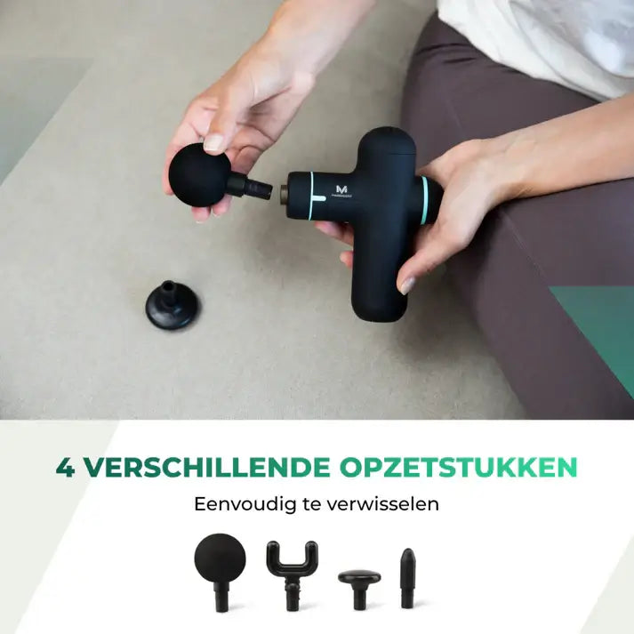Massagerr® Mini Massage Gun PRO - Relax en Ontspanning Massage Apparaat