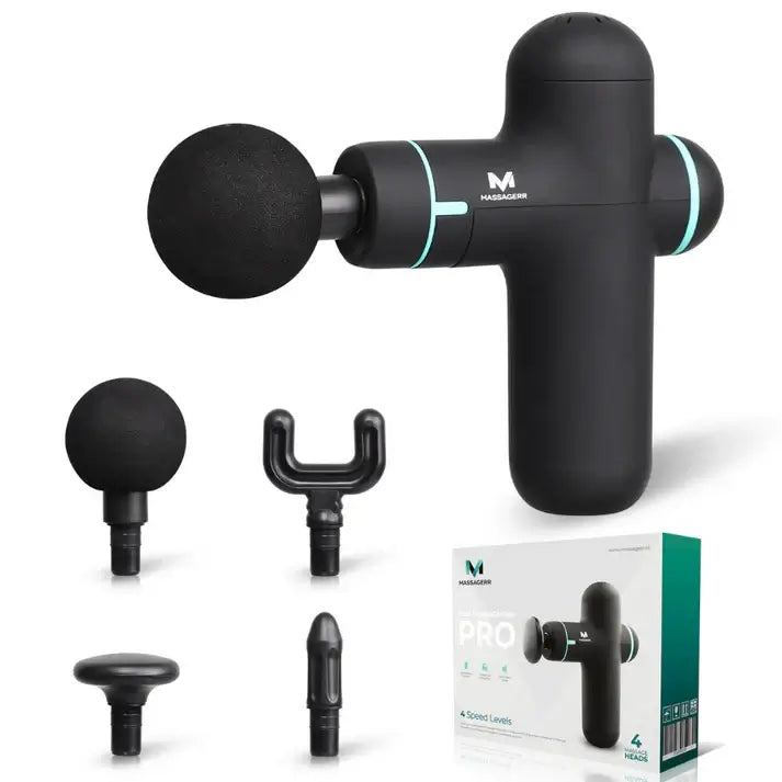 Massagerr® Mini Massage Gun PRO - Relax en Ontspanning Massage Apparaat