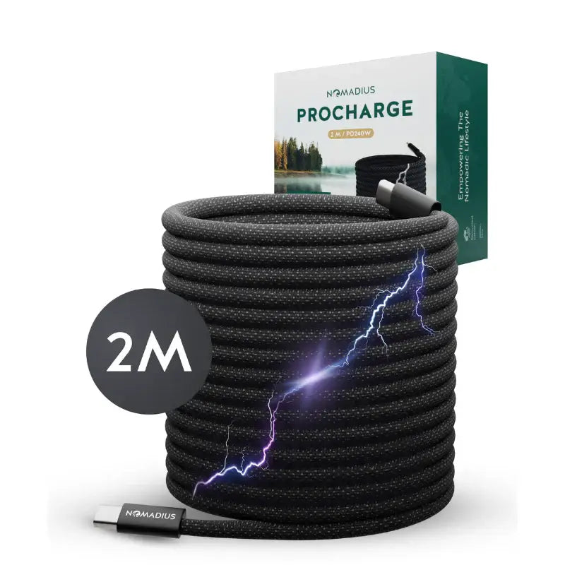 Nomadius ProCharge 2M - Ultra Fast Charging - USB C naar USB C - Oplaadkabel