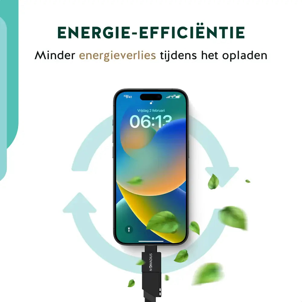 Nomadius UniCharge 1.5M - Universele Oplaadkabel - Fast Charging