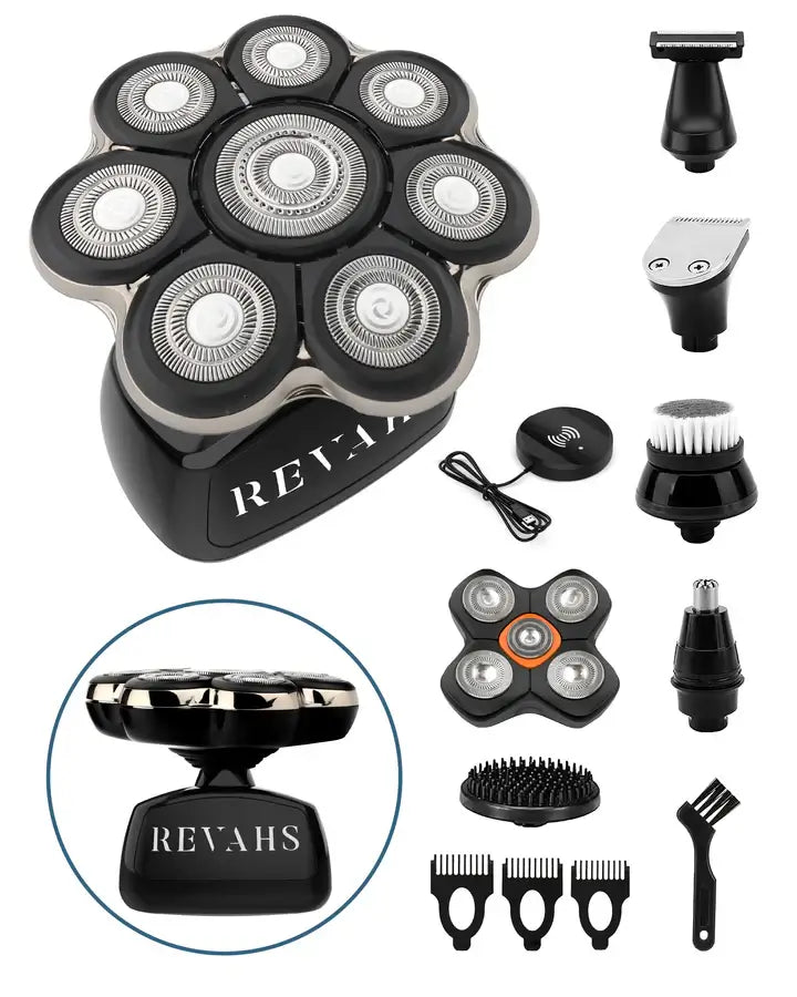 Revahs Skullshaver Mannen Pro Set - Scheermachine Heren