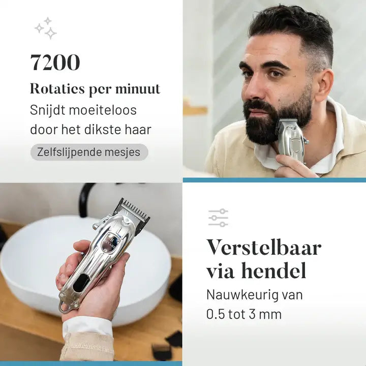 Revahs ClipperTwo Pro - Professionele Tondeuse