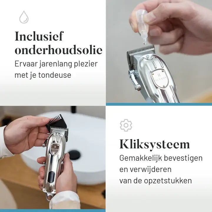 Revahs ClipperTwo Pro - Professionele Tondeuse