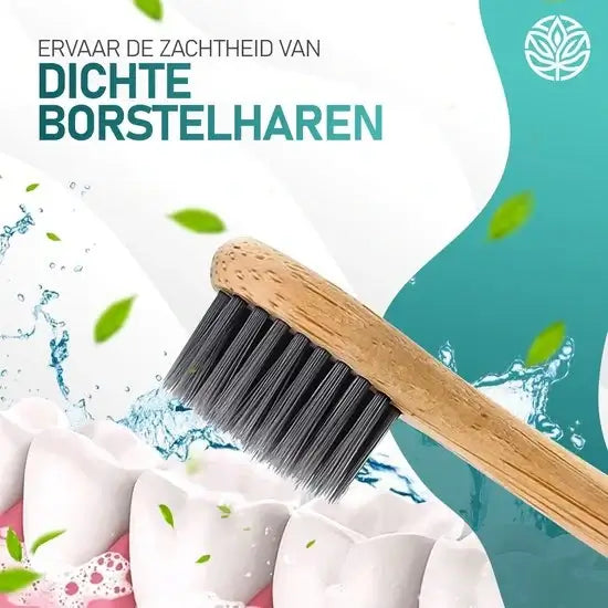Sanitos Bamboe Elektrische Tandenborstel - Eco-vriendelijk & Duurzaam