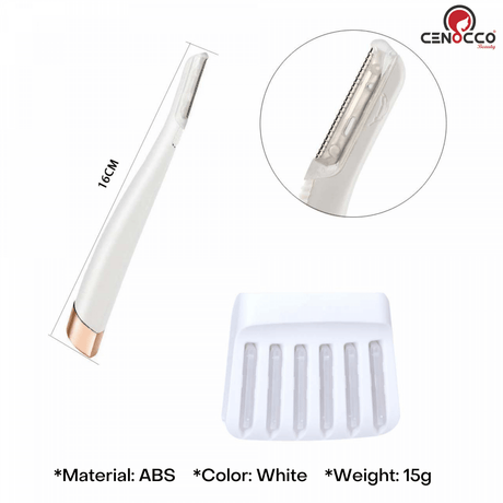 Cenocco Beauty Gezichtsepilator met LED-licht
