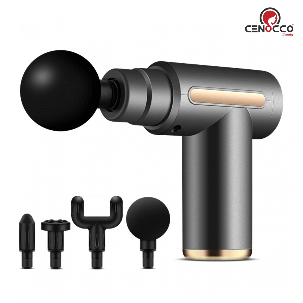 Cenocco Mini Massagepistool – Rood