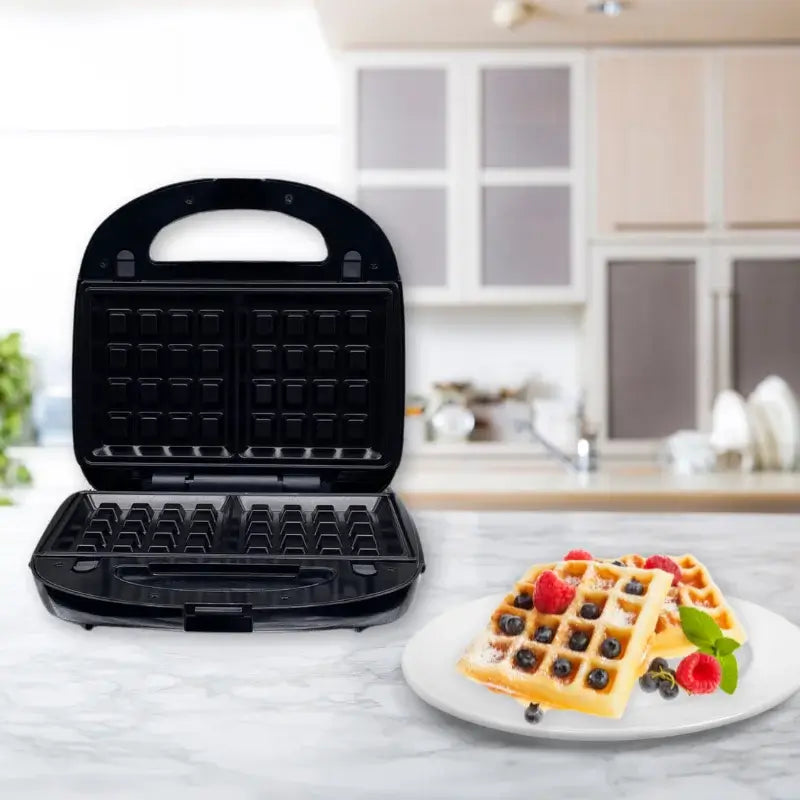 Eisenbach HW-1880 – 3-in-1 Tosti-ijzer, Wafelijzer & Grillplaat