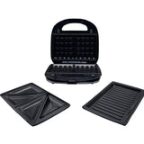 Eisenbach HW-1880 – 3-in-1 Tosti-ijzer, Wafelijzer & Grillplaat