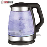 Elektrische Glazen Waterkoker – 1.8L met LED-Verlichting en Snelle Kookfunctie