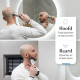Revahs Clipper One - Professionele Tondeuse voor Mannen - 7200 RPM - LCD Display - RVS messen