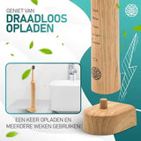 Sanitos Bamboe Elektrische Tandenborstel - Eco-vriendelijk & Duurzaam
