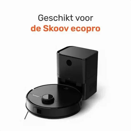 Skoov Ecopro onderdelen - 1x HEPA-filter - 1x Dweildoek - 1x Zijborstel - 1x opvangzak