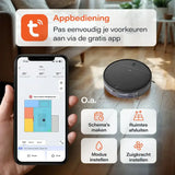 Skoov EcoPulse Robotstofzuiger met Dweilfunctie - Met laad station