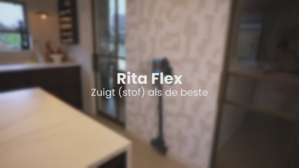 CleanWise Rita Flex Steelstofzuiger - Krachtige Draadloze Steelstofzuiger